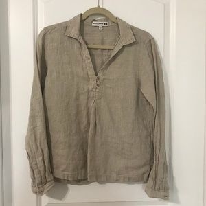 Uniqlo x Ines de la Fressange striped linen top
